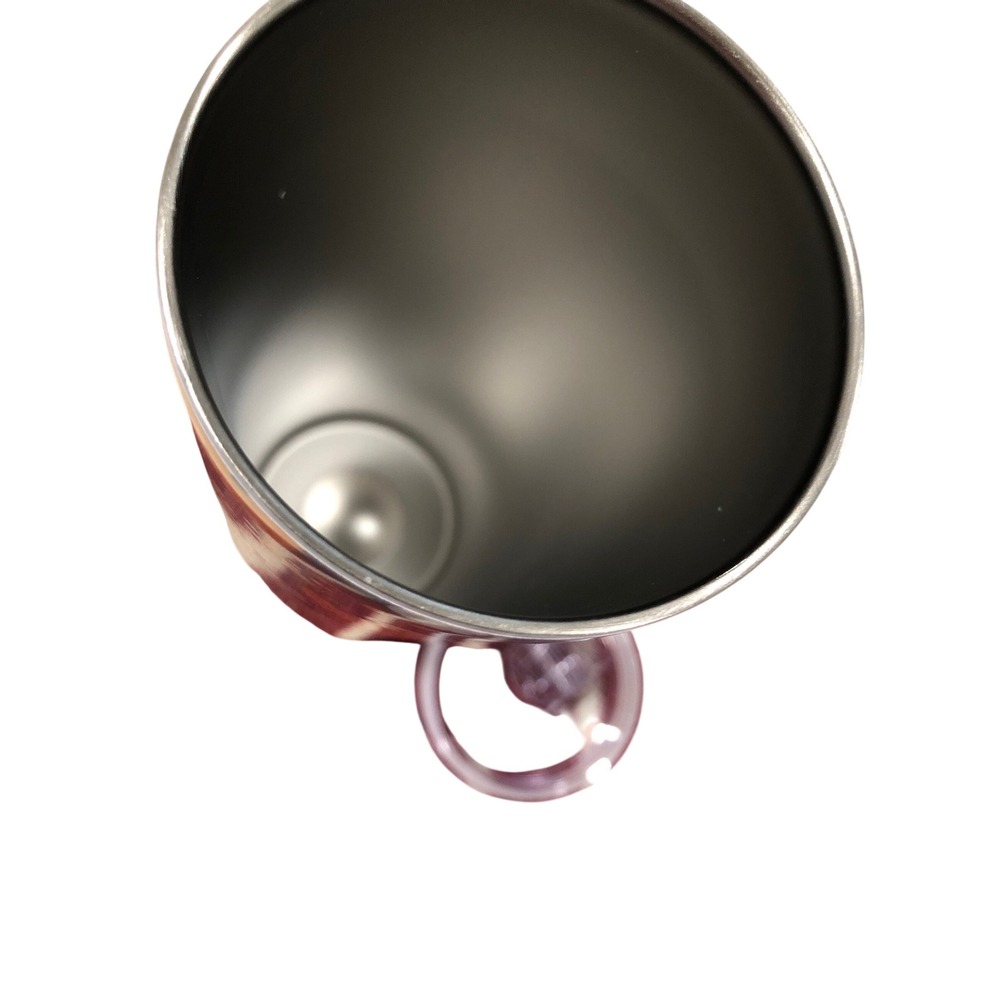 Rubber Ducky Floral Stainless Steel Cute Insulated Drink Tumbler/Lid 20 oz Teal - Picture 4 of 5